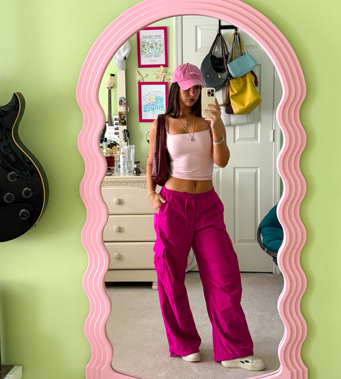 Pink outfit
